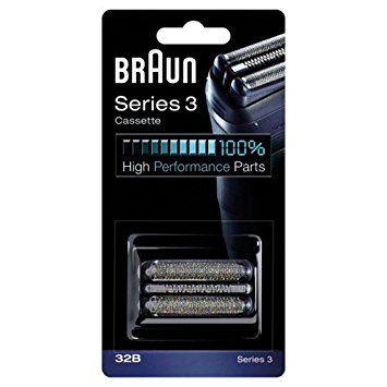Cassette de rasage / Grille + couteaux solidaires pour rasoir Braun série 3 nouvelle génération 32B