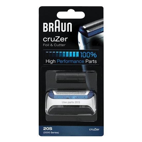 Combipack / Grille + couteaux pour rasoir Braun Cruzer 2000 series 20S