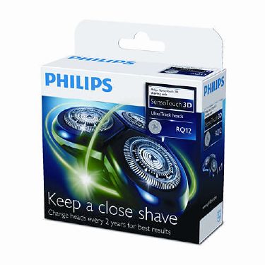 Têtes de rasage RQ12 SensoTouch 3D pour rasoir Philips