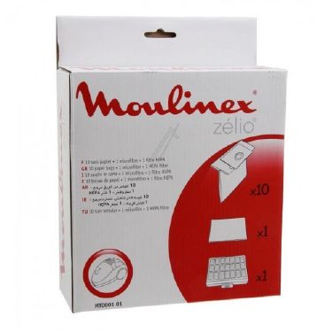 Kit Sacs aspirateur Moulinex  Zelio