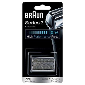 Cassette de rasage / Grille + couteaux solidaires pour rasoir Braun série 7 70S