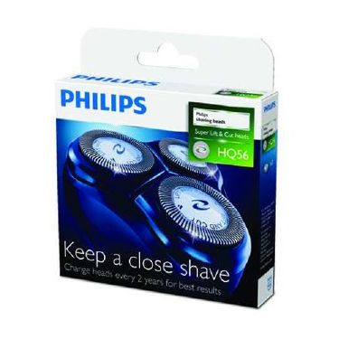 Têtes de rasage LIFT AND CUT HQ56 pour rasoir Philips